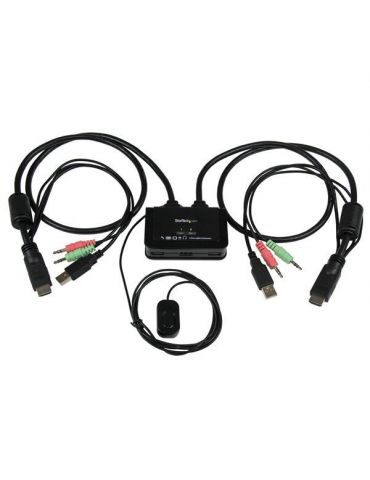 StarTech.com SV211HDUA switch-uri pentru tastatură, mouse și monitor (KVM) Negru StarTech.com - 1 - Tik.ro