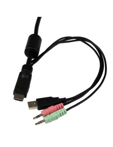 StarTech.com SV211HDUA switch-uri pentru tastatură, mouse și monitor (KVM) Negru StarTech.com - 3