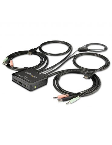 StarTech.com SV211HDUA4K switch-uri pentru tastatură, mouse și monitor (KVM) Negru StarTech.com - 1 - Tik.ro