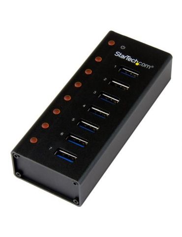 StarTech.com ST7300U3M hub-uri de interfață USB 3.2 Gen 1 (3.1 Gen 1) Type-B 5000 Mbit/s Negru StarTech.com - 1 - Tik.ro