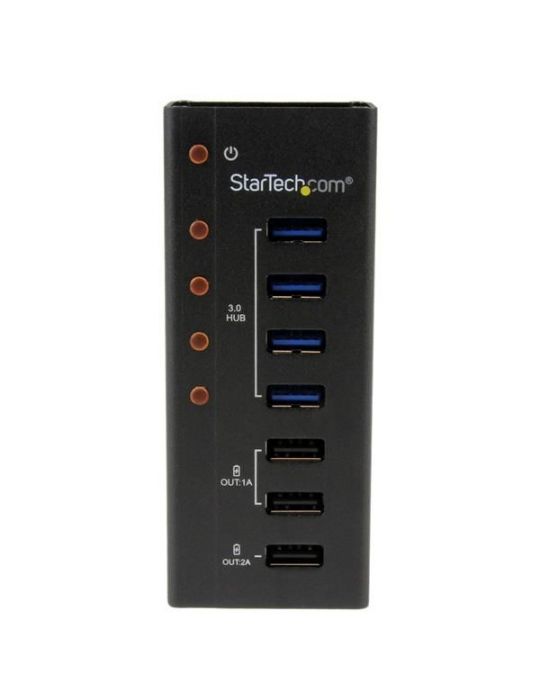 StarTech.com ST4300U3C3 hub-uri de interfață USB 3.2 Gen 1 (3.1 Gen 1) Type-B 5000 Mbit/s Negru StarTech.com - 2