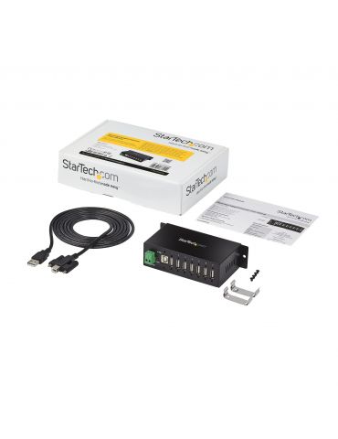 StarTech.com ST7200USBM hub-uri de interfață USB 2.0 Type-B 480 Mbit/s Negru StarTech.com - 6