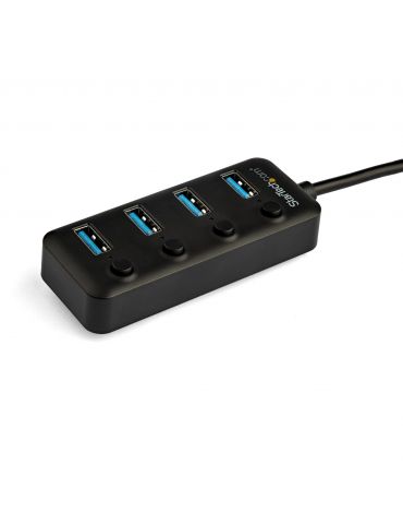 StarTech.com HB30C4AIB hub-uri de interfață USB 3.2 Gen 1 (3.1 Gen 1) Type-C 5000 Mbit/s Negru StarTech.com - 2