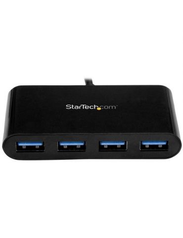 StarTech.com HB30C4AB hub-uri de interfață USB 3.2 Gen 1 (3.1 Gen 1) Type-C 5000 Mbit/s Negru StarTech.com - 2