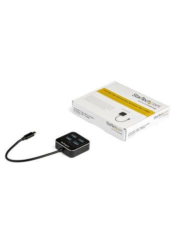 StarTech.com HB31C4AB hub-uri de interfață USB 3.2 Gen 2 (3.1 Gen 2) Type-C 10000 Mbit/s Negru StarTech.com - 2