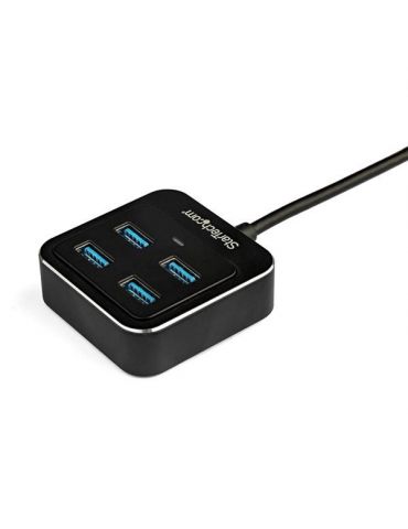 StarTech.com HB31C4AB hub-uri de interfață USB 3.2 Gen 2 (3.1 Gen 2) Type-C 10000 Mbit/s Negru StarTech.com - 4
