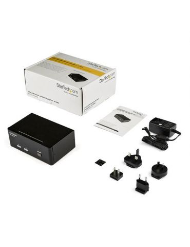 StarTech.com SV231DPDDUA2 switch-uri pentru tastatură, mouse și monitor (KVM) Negru StarTech.com - 4