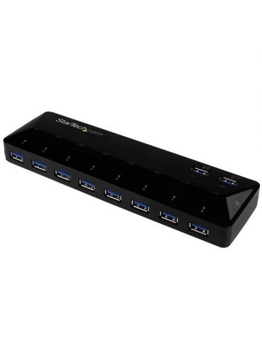 StarTech.com ST103008U2C hub-uri de interfață USB 3.2 Gen 1 (3.1 Gen 1) Type-B 5000 Mbit/s Negru StarTech.com - 1 - Tik.ro