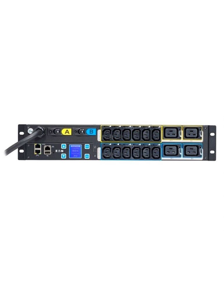 Eaton EMIH06 unități de distribuție a energiei electrice (PDU) 16 ieșire(i) AC 2U Negru