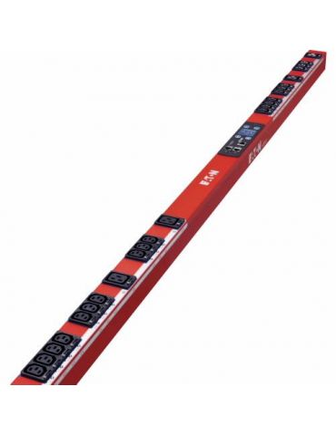 Eaton EMAB05-30R unități de distribuție a energiei electrice (PDU) 24 ieșire(i) AC 0U Roşu Eaton - 1 - Tik.ro