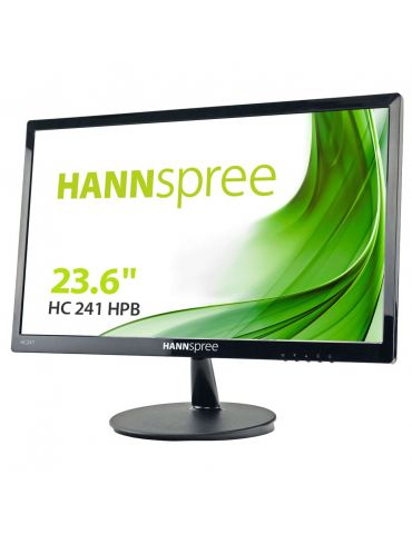 Hannspree HC 241 HPB 59,9 cm (23.6") 1920 x 1080 Pixel Full HD LED Negru Hannspree - 1 - Tik.ro