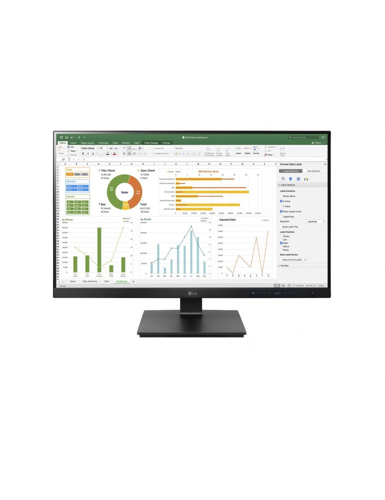 LG 27BN65Q-B monitoare LCD 68,6 cm (27") 2560 x 1440 Pixel Quad HD Negru