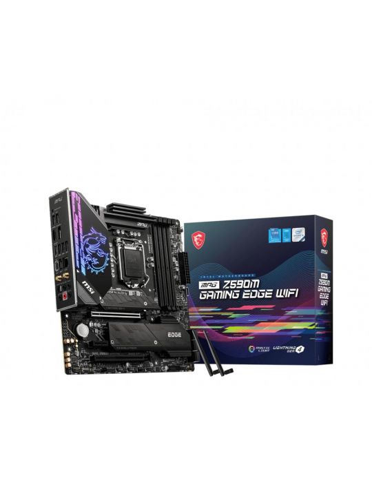 MSI MPG Z590M Gaming Edge Wifi Intel Z590 LGA 1200 micro-ATX Msi - 1