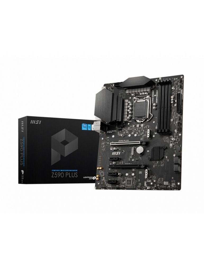 MSI Z590 PLUS Intel Z590 LGA 1200 ATX