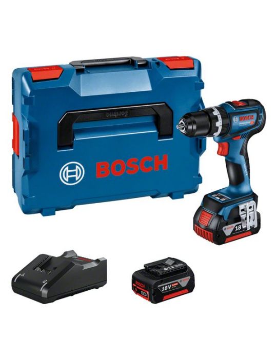 Bosch GSB 18V-90 C 2100 RPM Negru, Albastru Bosch - 1