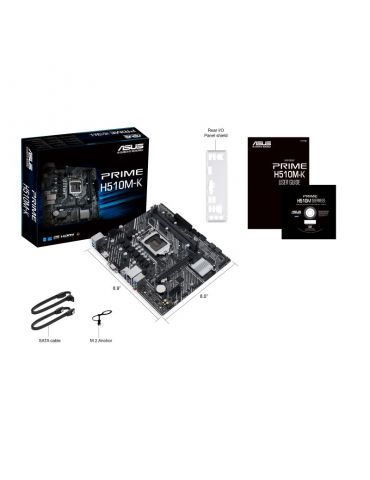 ASUS PRIME H510M-K Intel H510 LGA 1200 micro-ATX Asus - 7
