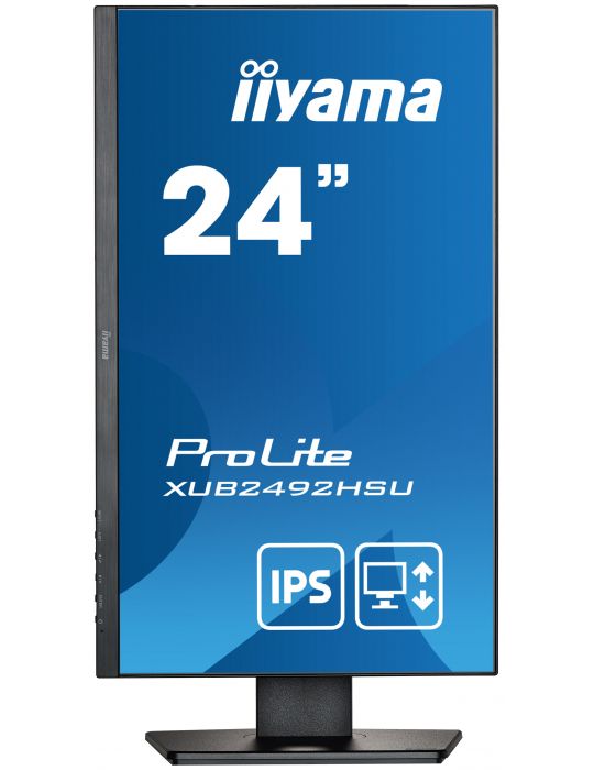 iiyama ProLite XUB2493HS-B5 LED display 60,5 cm (23.8") 1920 x 1080 Pixel Full HD Negru Iiyama - 2