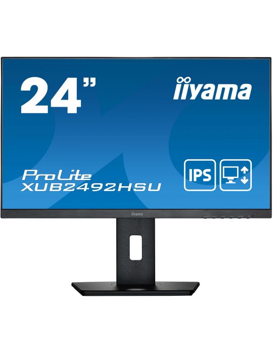 iiyama ProLite XUB2492HSU-B5 LED display 60,5 cm (23.8") 1920 x 1080 Pixel Full HD Negru Iiyama - 1