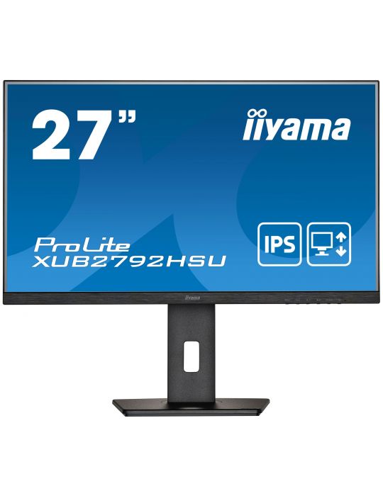 iiyama ProLite XUB2792HSU-B5 LED display 68,6 cm (27") 1920 x 1080 Pixel Full HD Negru Iiyama - 1