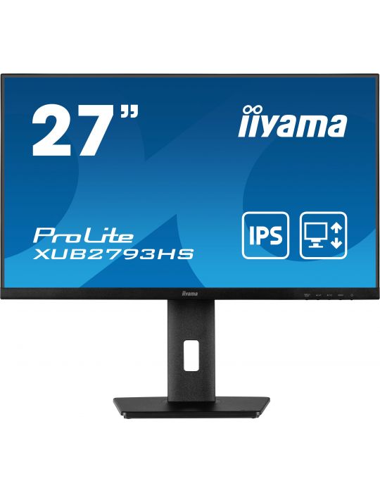 iiyama ProLite XUB2793HS-B5 LED display 68,6 cm (27") 1920 x 1080 Pixel Full HD Negru Iiyama - 1