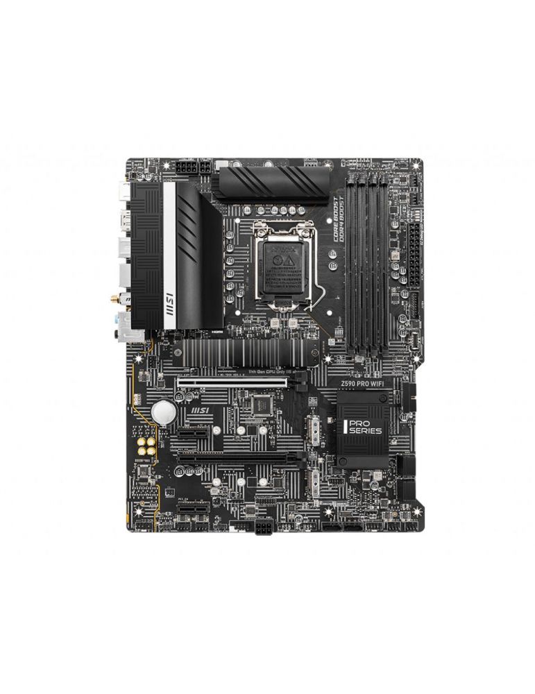 Placa de baza MSI Z590 PRO WIFI, Intel Z590, Socket 1200, ATX