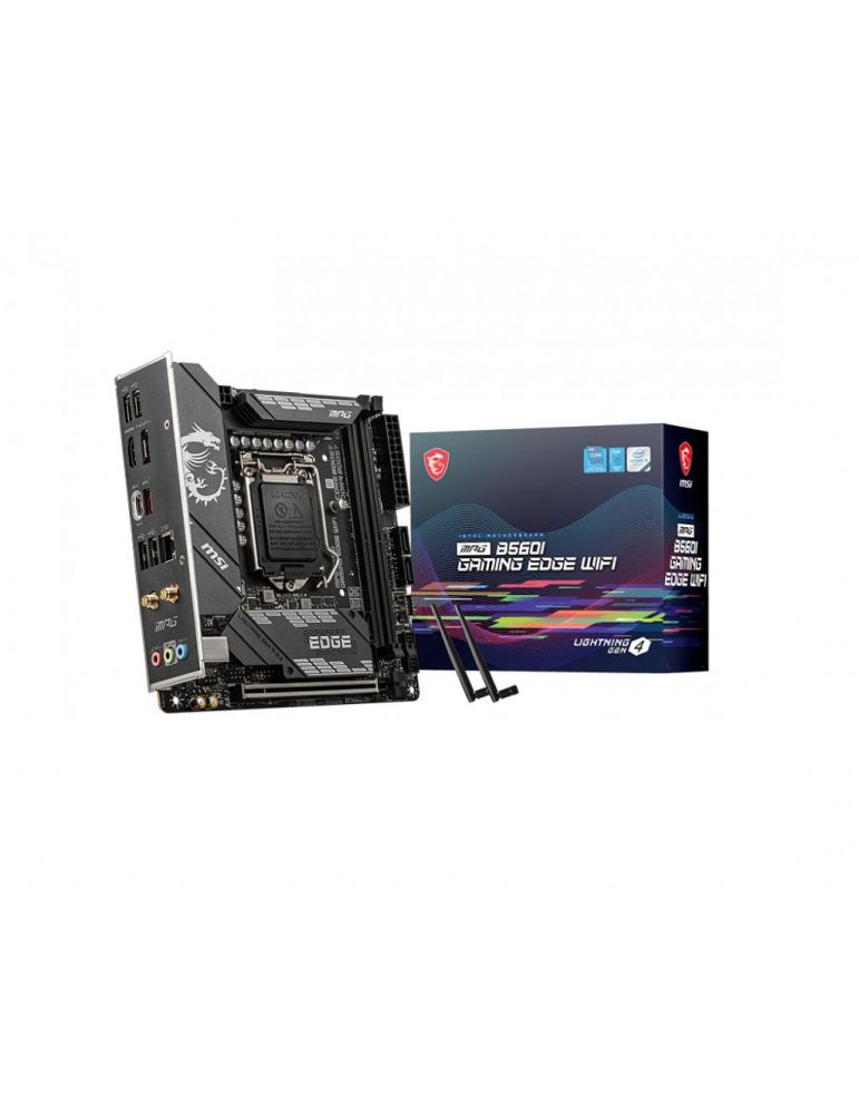 MSI MPG B560I Gaming Edge WIFI Intel B560 LGA 1200 mini ATX