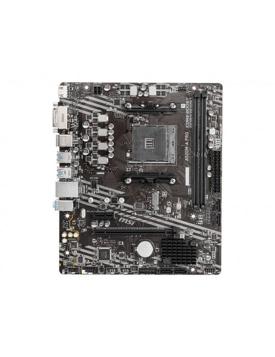 MSI A520M-A PRO plăci de bază AMD A520 Mufă AM4 micro-ATX Msi - 1