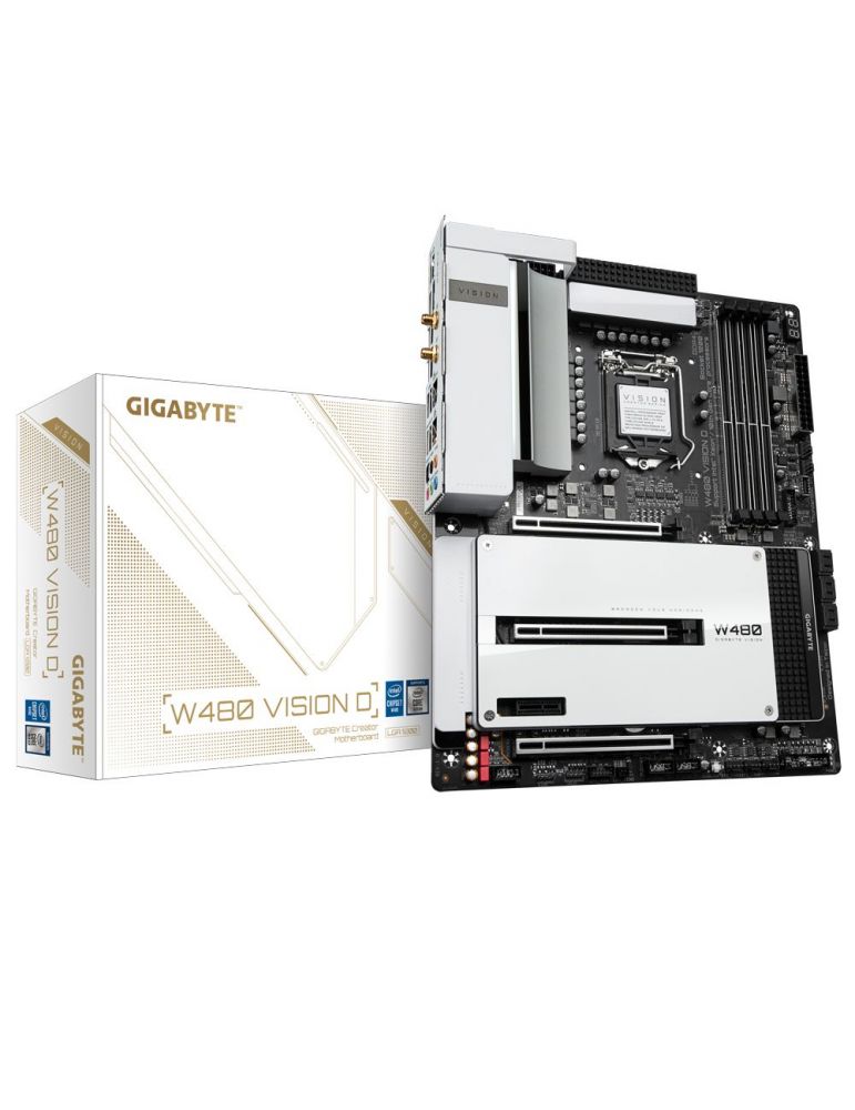 Gigabyte W480 VISION D plăci de bază Intel W480 Express LGA 1200 ATX