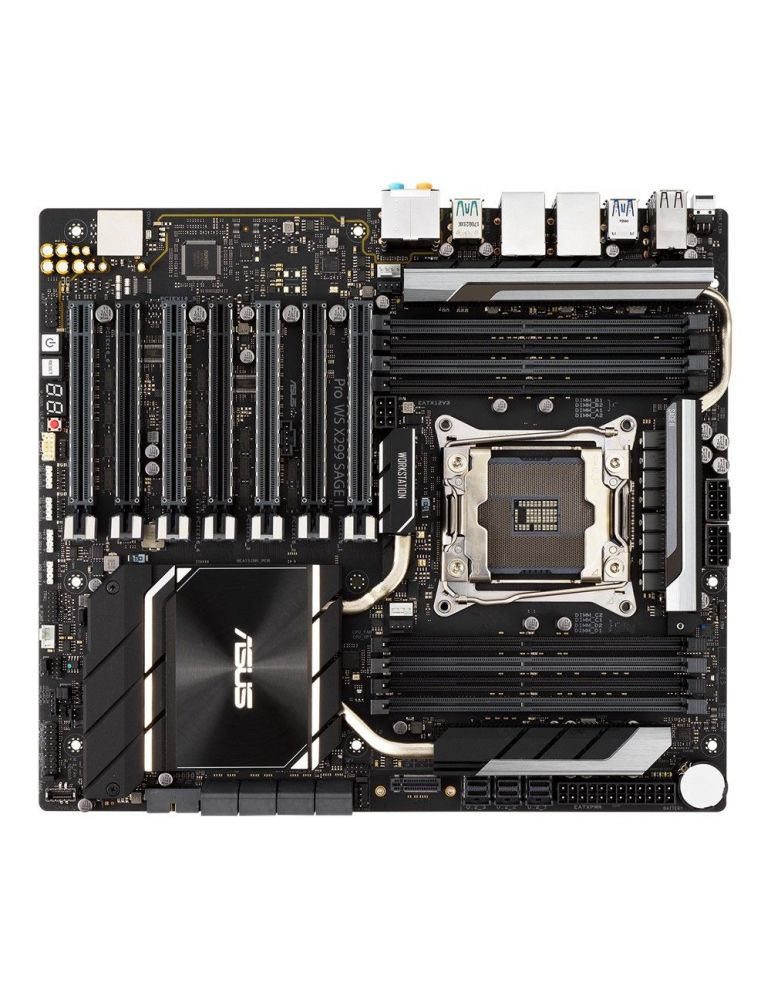 Placa de baza server ASUS Pro WS X299 SAGE II, Intel X299, Socket 2066, CEB