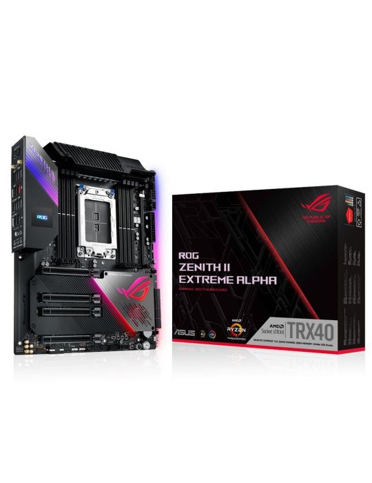 ASUS ROG Zenith II Extreme Alpha AMD TRX40 Socket sTRX4 Prelungit ATX Asus - 1