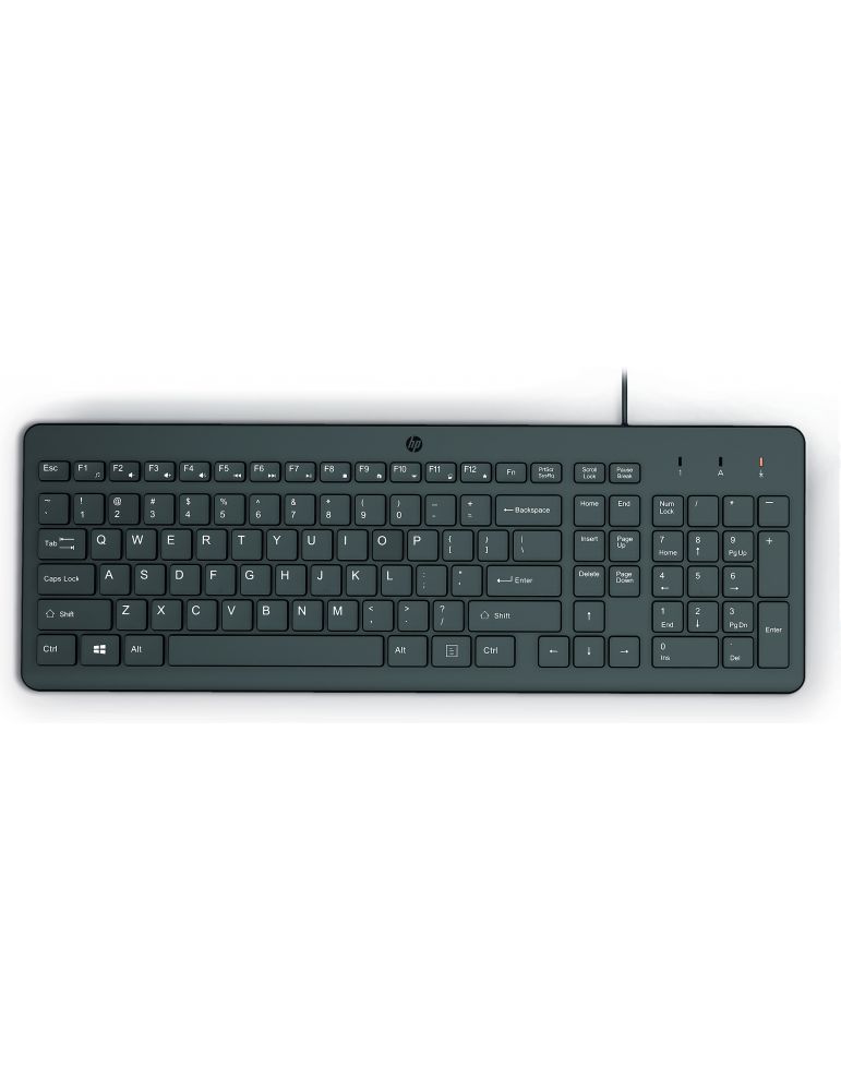 Input Devices Tastatura HP 150, USB, Black