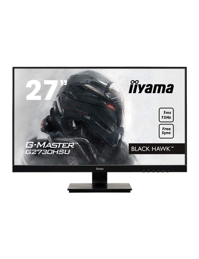 Monitor LED Iiyama G-Master Black Hawk G2730HSU-B1, 27inch, Full HD, 75Hz, 1ms, Black
