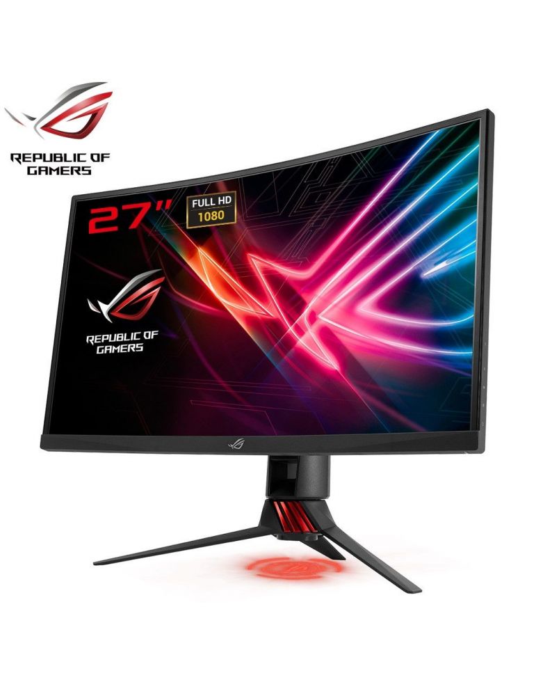 ASUS ROG Strix XG27VQ 68,6 cm (27") 1920 x 1080 Pixel Full HD LED Negru, Roşu