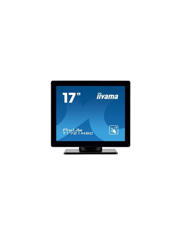 iiyama ProLite T1721MSC-B1 monitoare LCD 43,2 cm (17") 1280 x 1024 Pixel LED Ecran tactil Platou de masă Negru