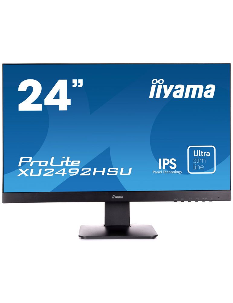 iiyama ProLite XU2492HSU 60,5 cm (23.8") 1920 x 1080 Pixel Full HD LED Negru