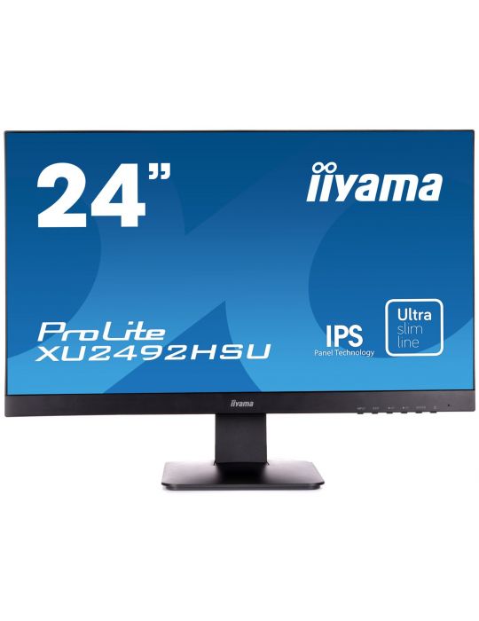 iiyama ProLite XU2492HSU 60,5 cm (23.8") 1920 x 1080 Pixel Full HD LED Negru Iiyama - 1