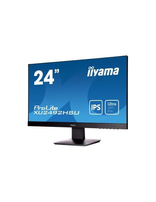 iiyama ProLite XU2492HSU 60,5 cm (23.8") 1920 x 1080 Pixel Full HD LED Negru Iiyama - 2