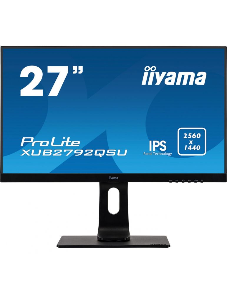 iiyama ProLite XUB2792QSU-B1 LED display 68,6 cm (27") 2560 x 1440 Pixel Quad HD Negru