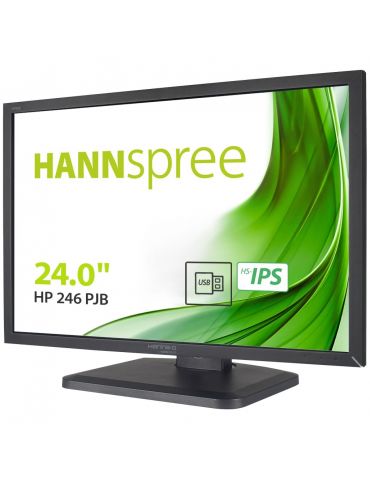 Hannspree HP246PJB LED display 61 cm (24") 1920 x 1200 Pixel Full HD Negru Hannspree - 1 - Tik.ro