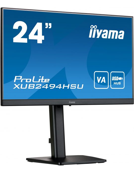 iiyama ProLite XUB2494HSU-B2 monitoare LCD 60,5 cm (23.8") 1920 x 1080 Pixel Full HD LED Negru Iiyama - 3