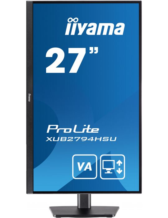 iiyama ProLite XUB2794HSU-B1 monitoare LCD 68,6 cm (27") 1920 x 1080 Pixel Full HD Negru Iiyama - 2