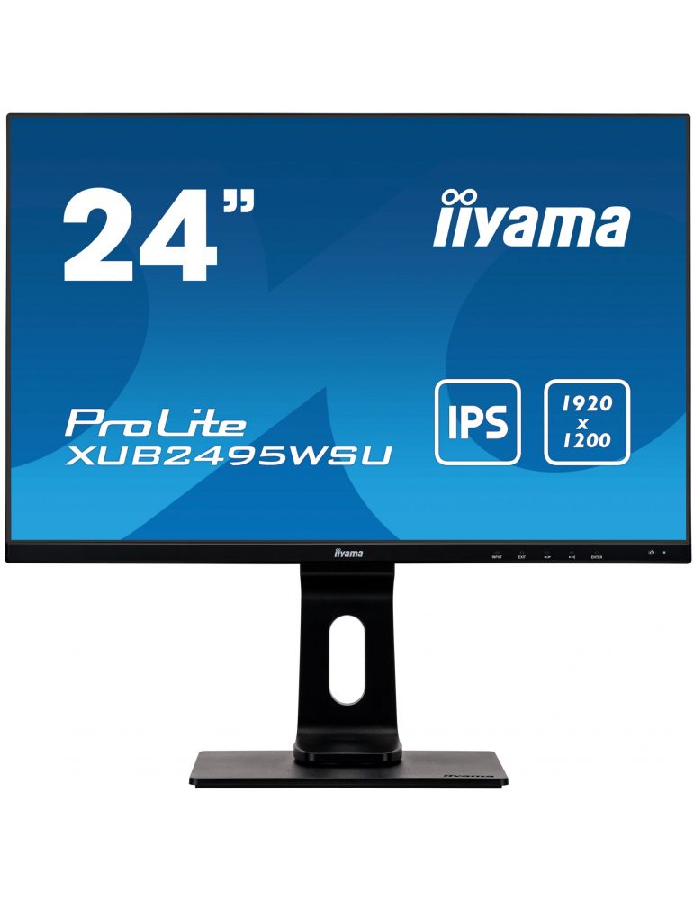 iiyama ProLite XUB2495WSU-B4 monitoare LCD 61,2 cm (24.1") 1920 x 1200 Pixel Negru