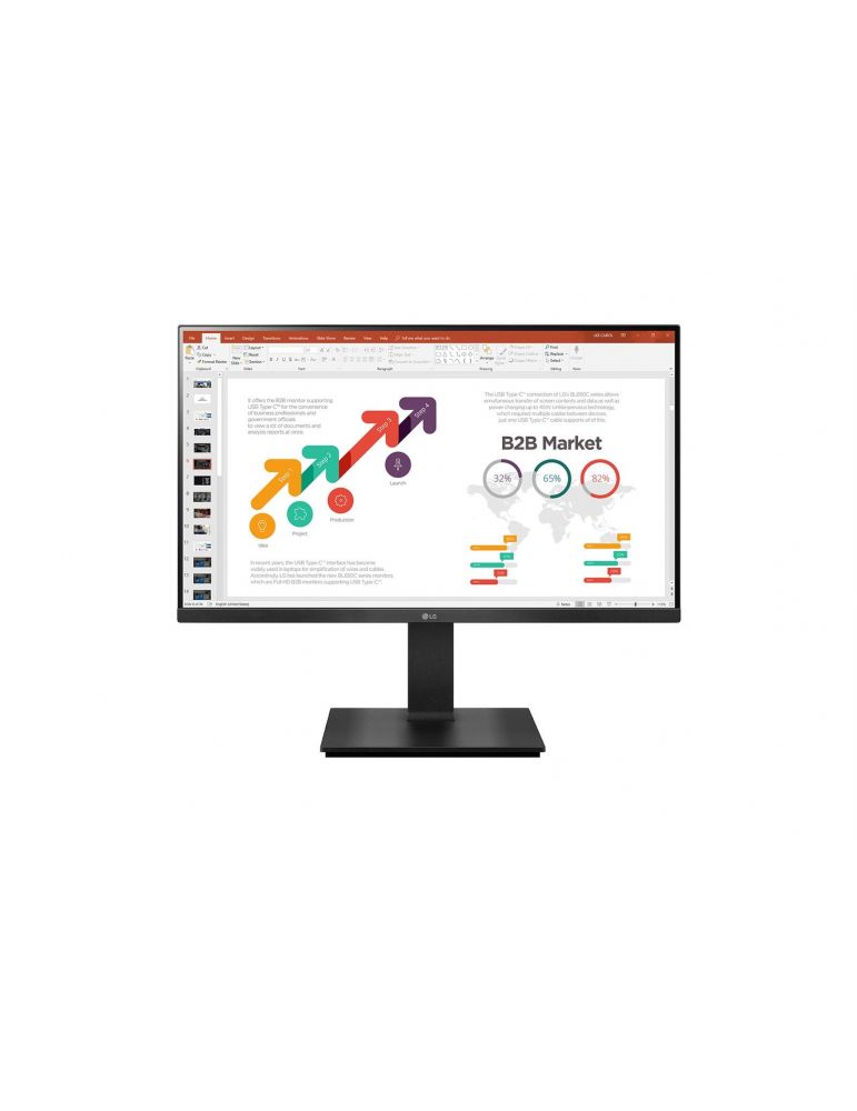 LG 24BP450S monitoare LCD 60,5 cm (23.8") 1920 x 1080 Pixel Full HD Negru