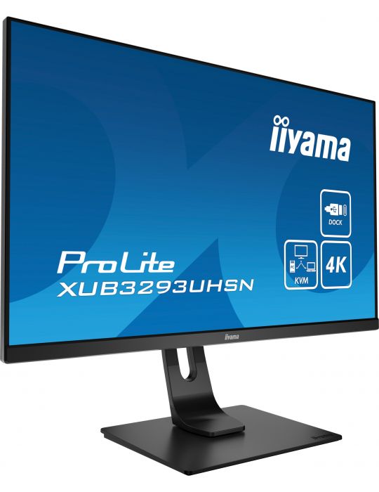 iiyama ProLite XUB3293UHSN-B1 monitoare LCD 80 cm (31.5") 3840 x 2160 Pixel 4K Ultra HD LED Gri Iiyama - 3