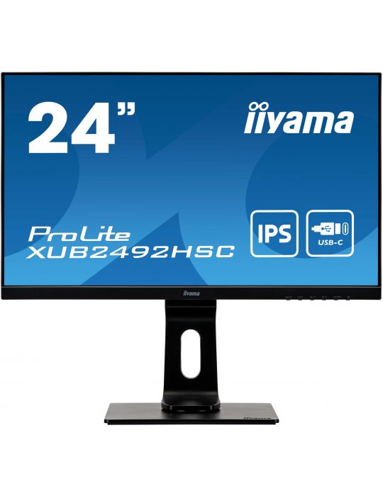 iiyama ProLite XUB2492HSC-B1 monitoare LCD 60,5 cm (23.8") 1920 x 1080 Pixel Full HD Negru Iiyama - 1