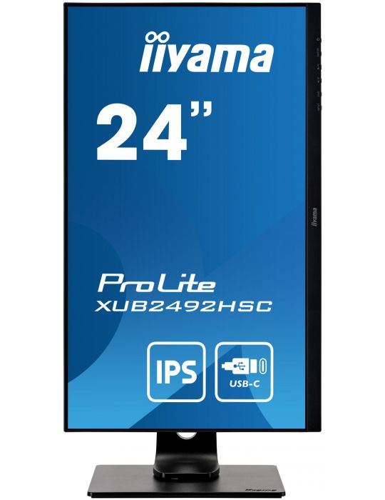 iiyama ProLite XUB2492HSC-B1 monitoare LCD 60,5 cm (23.8") 1920 x 1080 Pixel Full HD Negru Iiyama - 2
