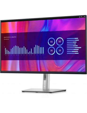 DELL P Series P3223DE 80 cm (31.5") 2560 x 1440 Pixel Quad HD LCD Negru, Argint Dell - 3
