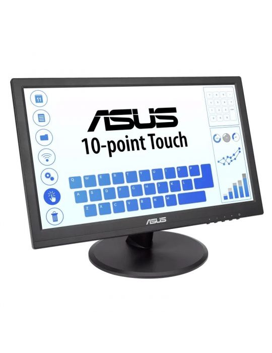 ASUS VT168HR 39,6 cm (15.6") 1366 x 768 Pixel WXGA LED Ecran tactil Negru Asus - 3