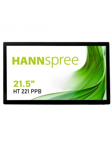 Hannspree HT 221 PPB 54,6 cm (21.5") 1920 x 1080 Pixel Full HD LED Ecran tactil Negru Hannspree - 1 - Tik.ro