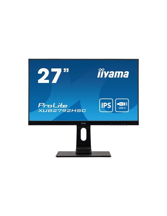 iiyama ProLite XUB2792HSC-B1 monitoare LCD 68,6 cm (27") 1920 x 1080 Pixel Full HD LED Negru Iiyama - 1